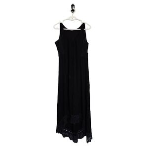 Denver Hayes Sleeveless Sundress Size M Lace Summer Vacation Beach High Low